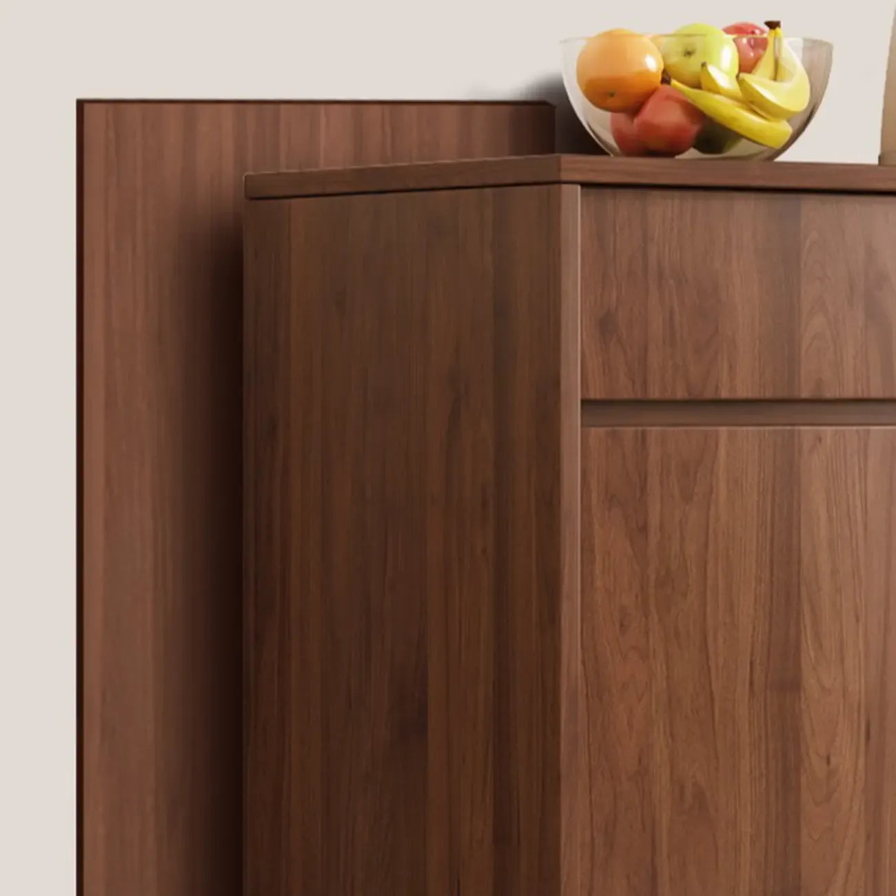 Modern Wood Sideboard with Adjustable Storage