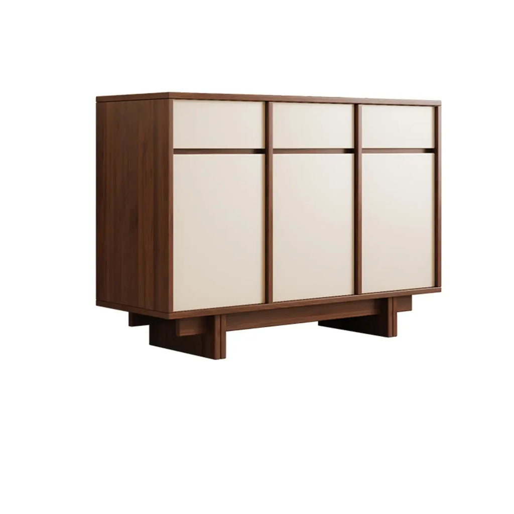 Modern Wood Sideboard with Adjustable Storage