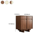 Modern Wood Sideboard with Adjustable Storage