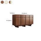 Modern Wood Sideboard with Adjustable Storage
