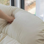 Simple Modern Cat-Resistant Leather Swivel Accent Chair