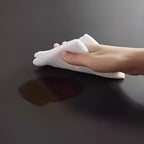 Modern Round Pedestal Dining Table with Slate Top