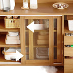 Modern Slab Sideboard with Drawers Cabinets
