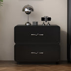 Modern Wooden Nightstand with Drawer Storage