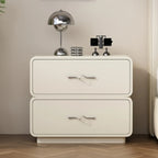 Modern Wooden Nightstand with Drawer Storage