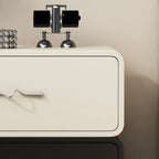 Modern Wooden Nightstand with Drawer Storage