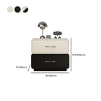 Modern Wooden Nightstand with Drawer Storage