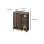 4-Tier Modern Wood Shoe Storage Bench