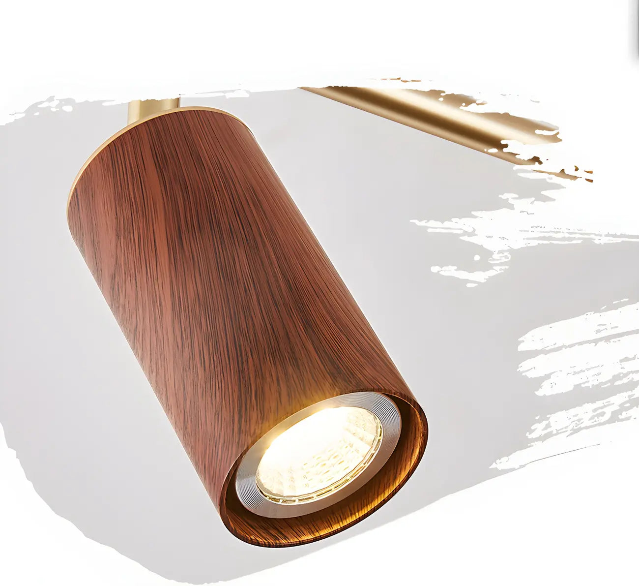 Modern 4-Light LED Fixed Track Light with Adjustable Head