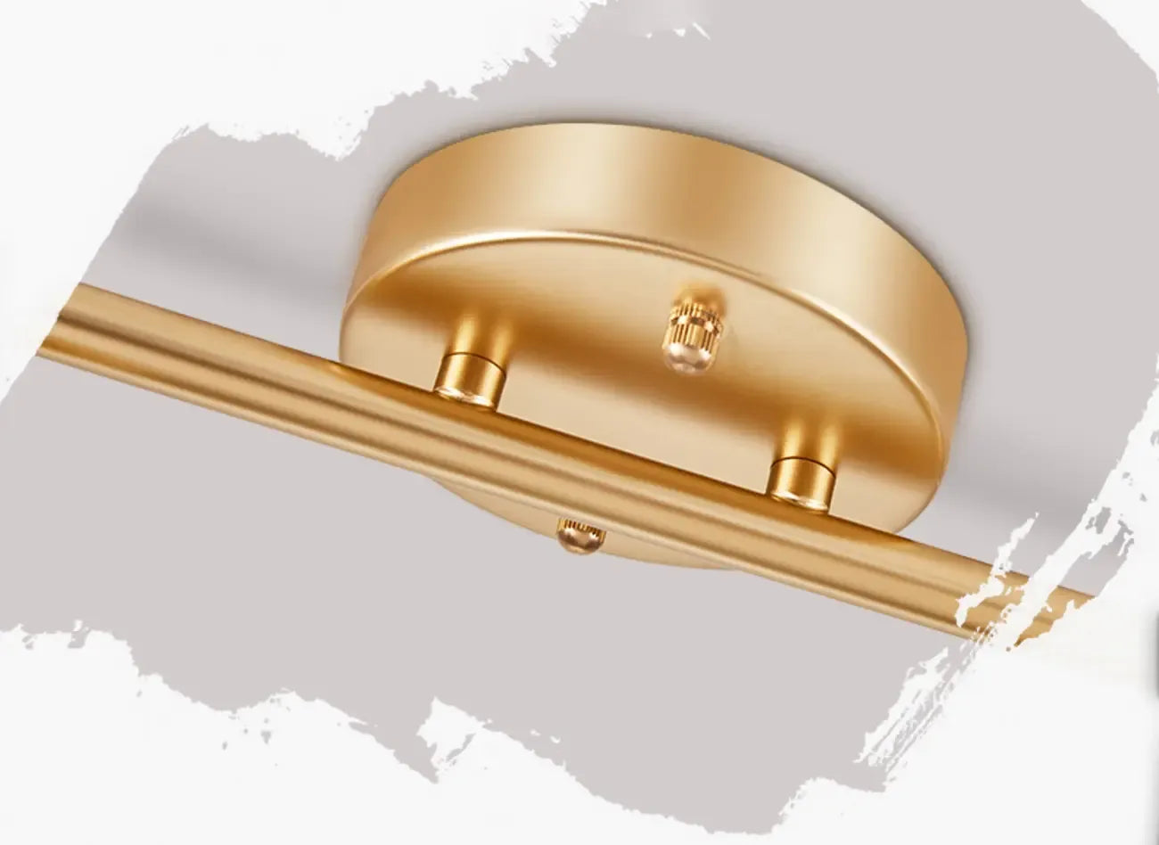 Modern 4-Light LED Fixed Track Light with Adjustable Head