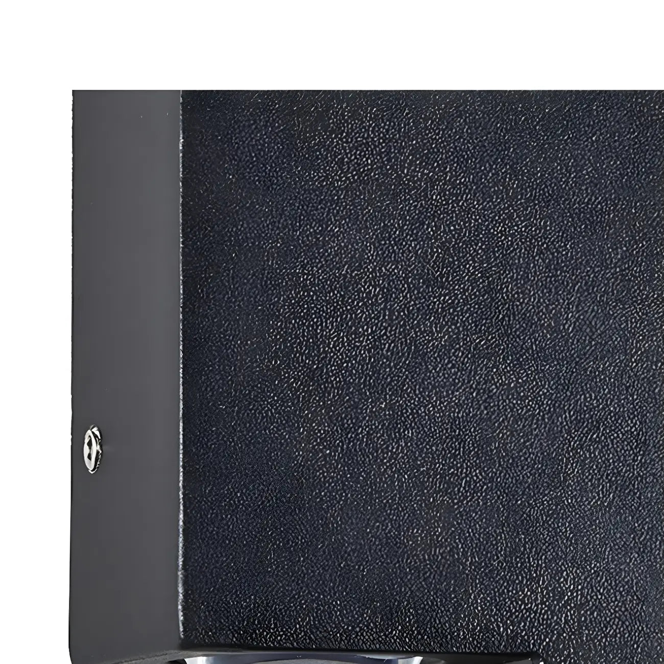 Modern Geometric Metal Black LED Outdoor Wall Light