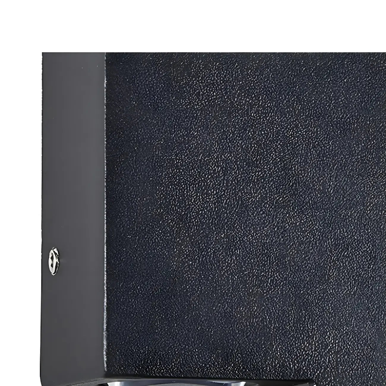 Modern Geometric Metal Black LED Outdoor Wall Light