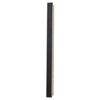 Modern Metal Black Linear LED Outdoor Wall Light