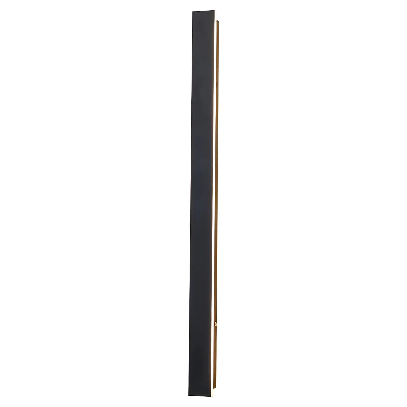 Modern Metal Black Linear LED Outdoor Wall Light