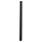 Modern Metal Black Linear LED Outdoor Wall Light