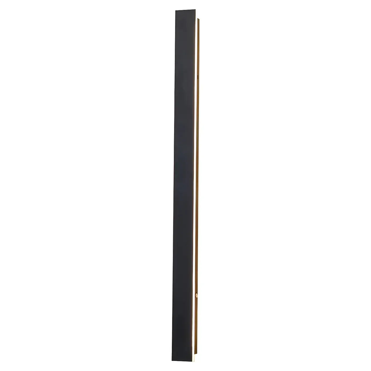 Modern Metal Black Linear LED Outdoor Wall Light