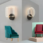 Minimalist Mini Geometric LED Wall Sconce for Indoor Spaces