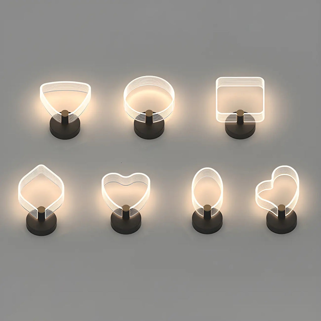 Minimalist Mini Geometric LED Wall Sconce for Indoor Spaces