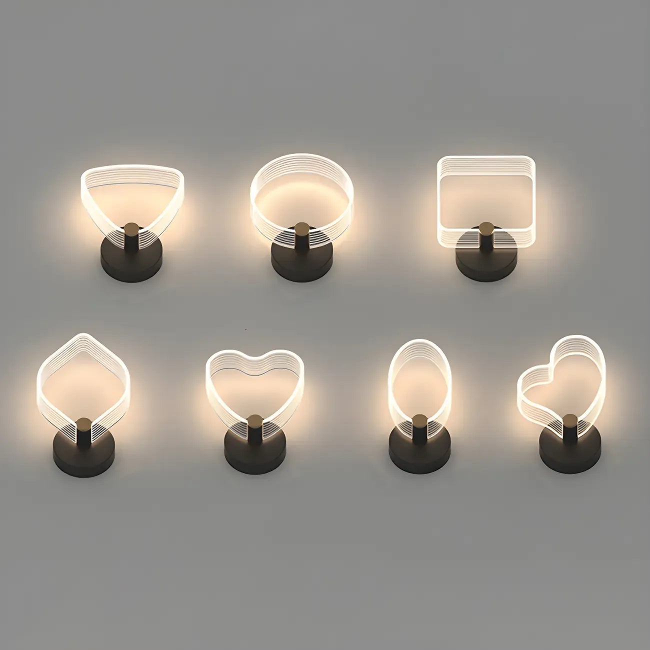Minimalist Mini Geometric LED Wall Sconce for Indoor Spaces