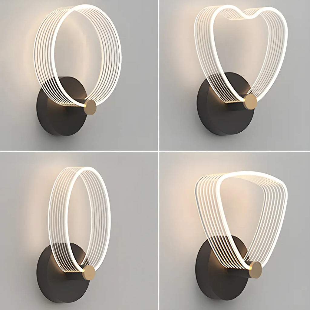 Minimalist Mini Geometric LED Wall Sconce for Indoor Spaces