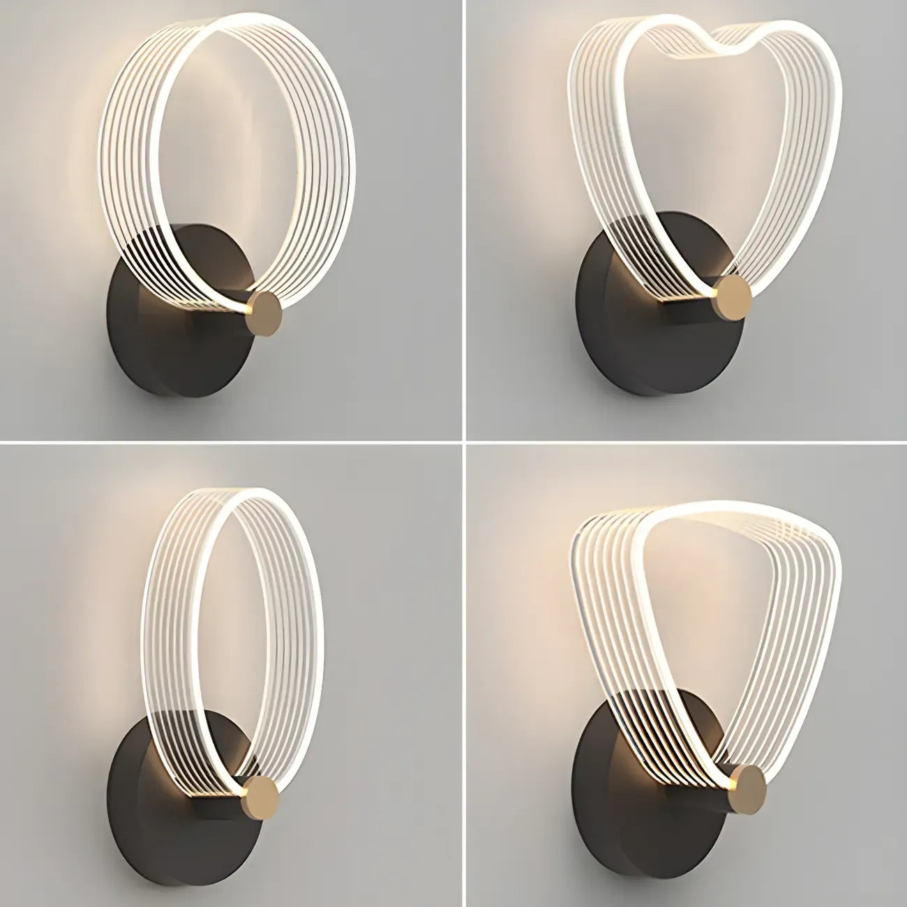 Minimalist Mini Geometric LED Wall Sconce for Indoor Spaces