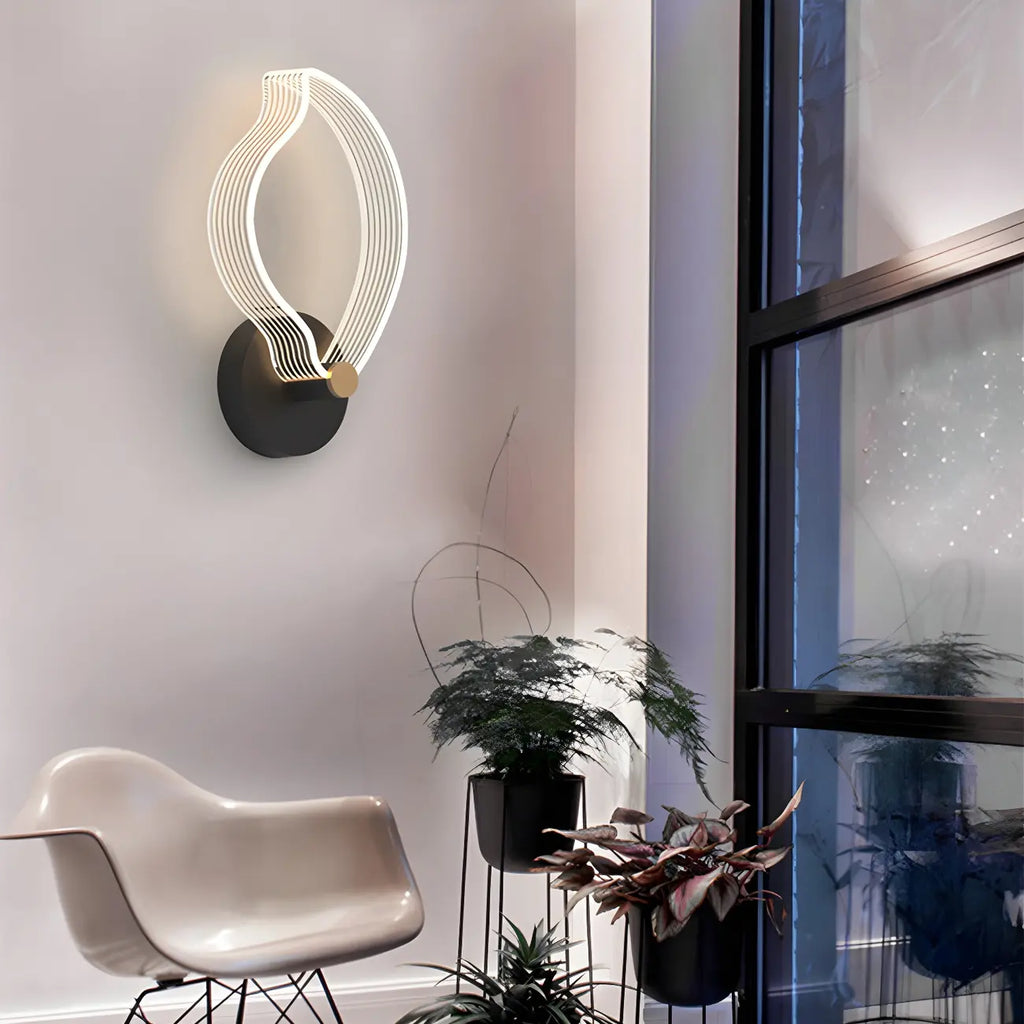 Minimalist Mini Geometric LED Wall Sconce for Indoor Spaces