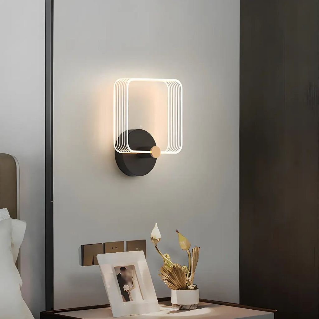 Minimalist Mini Geometric LED Wall Sconce for Indoor Spaces