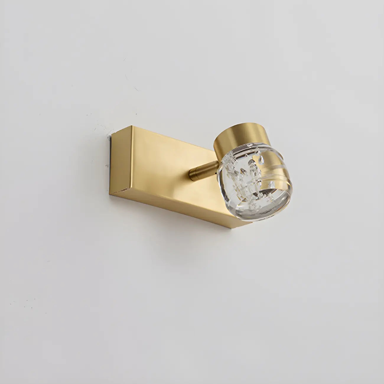 Modern Gold Metal Bathroom Vanity Light