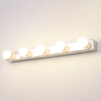 Modern Chrome Globe Bulb Bathroom Vanity Light