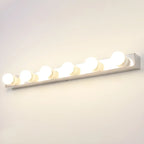 Modern Chrome Globe Bulb Bathroom Vanity Light