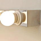 Modern Chrome Globe Bulb Bathroom Vanity Light