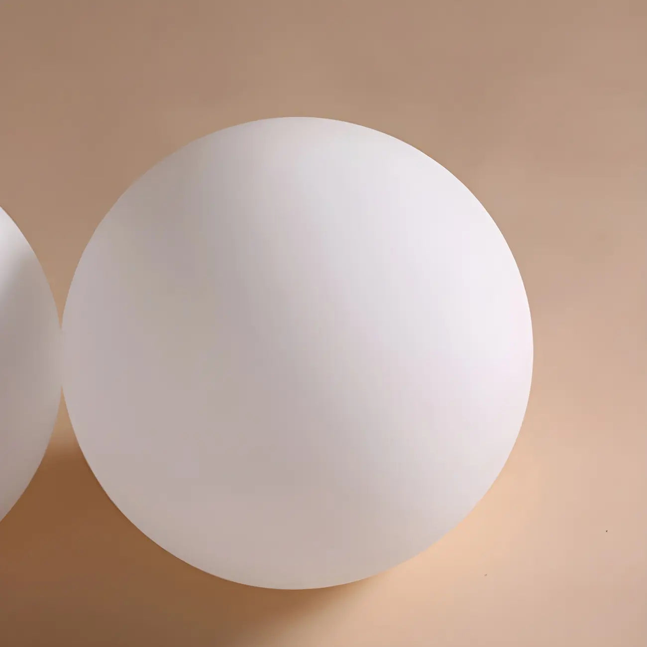 Gold Modern Dual Globe Glass Wall Vanity Light for Bathroom