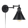 Cone Industrial Vanity Light for Bathroom Wall