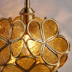 Modern Flower Prismatic Glass Arc Vanity Light