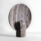 Modern Art Deco Stone Table Lamp for Bedroom
