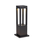 Wired Geometric Simple Metal Post Cap Light