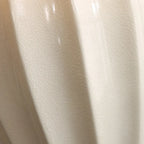 Elegant Barrel Fabric Shade Ceramic Table Lamp for Bedroom