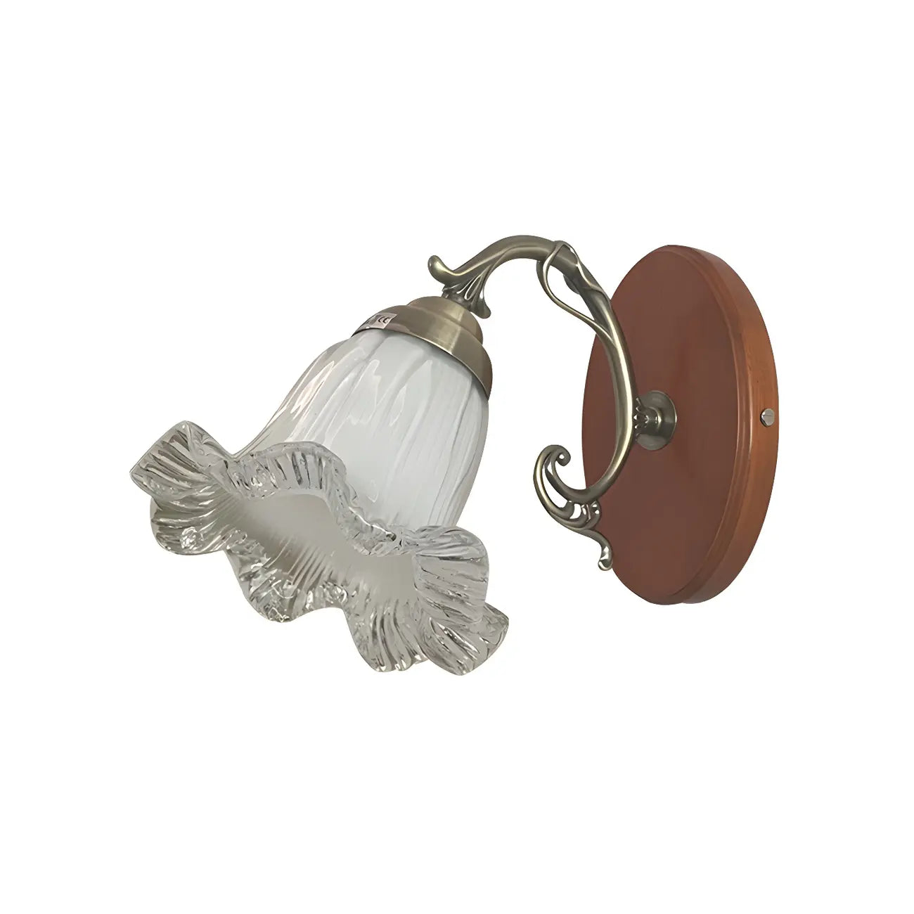 Retro Mini Colored Glass Wall Control Sconce for Living Spaces