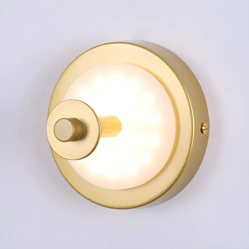 Modern Stone Acrylic LED Wall Sconce with Ambient Lighting