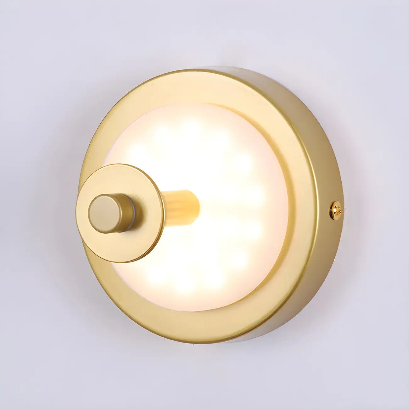 Modern Stone Acrylic LED Wall Sconce with Ambient Lighting