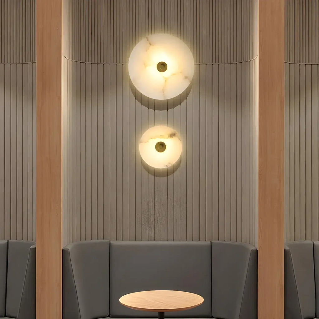 Modern Stone Acrylic LED Wall Sconce with Ambient Lighting