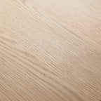 Natural 2-Tier Wood Rattan Shelf Open Storage Nightstand