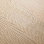 Natural 2-Tier Wood Rattan Shelf Open Storage Nightstand